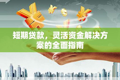 温岭短期贷款，灵活资金解决方案的全面指南