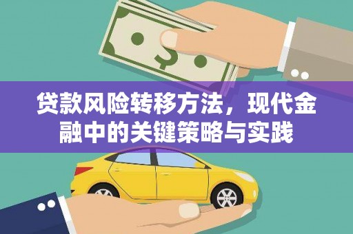 竹崎贷款风险转移方法，现代金融中的关键策略与实践