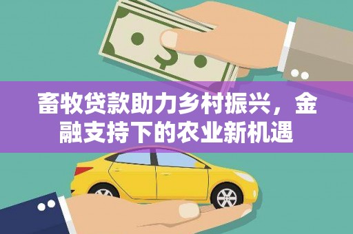 宁陵畜牧贷款助力乡村振兴，金融支持下的农业新机遇