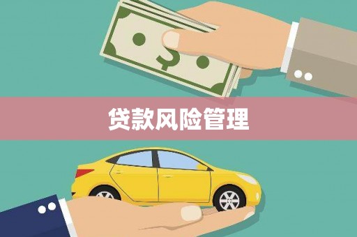 崇州贷款风险管理