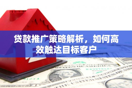 德保贷款推广策略解析，如何高效触达目标客户