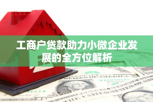 塔河工商户贷款助力小微企业发展的全方位解析