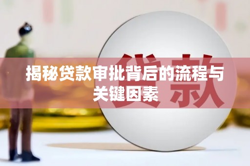 大丰揭秘贷款审批背后的流程与关键因素