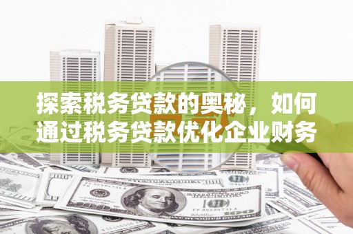 浮梁探索税务贷款的奥秘，如何通过税务贷款优化企业财务