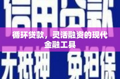 平舆循环贷款，灵活融资的现代金融工具