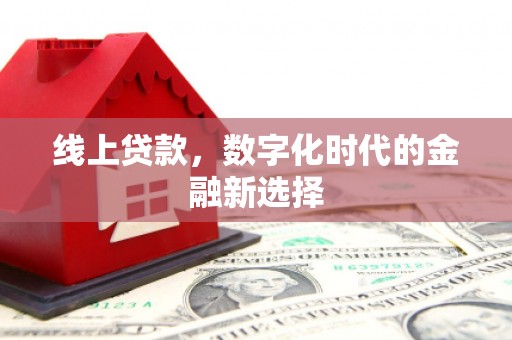 云安线上贷款，数字化时代的金融新选择