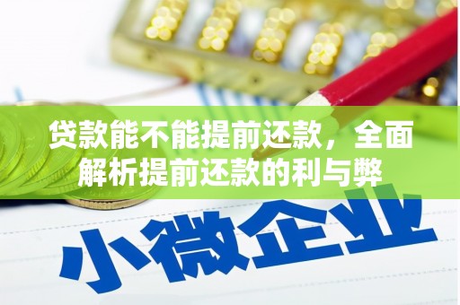 白银贷款能不能提前还款，全面解析提前还款的利与弊