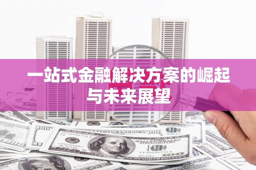 毕节一站式金融解决方案的崛起与未来展望